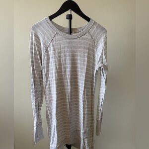 Athleta Heather Gray Long Sleeve Top or Dress